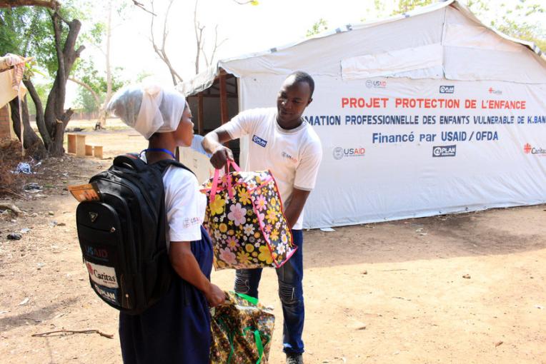 réinsertion enfant soldat centrafrique