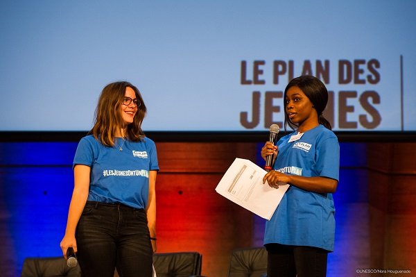 Discours d'une jeune du Plan des Jeunes