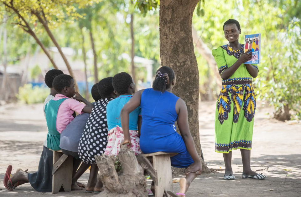 Séances de sensibilisation au Malawi