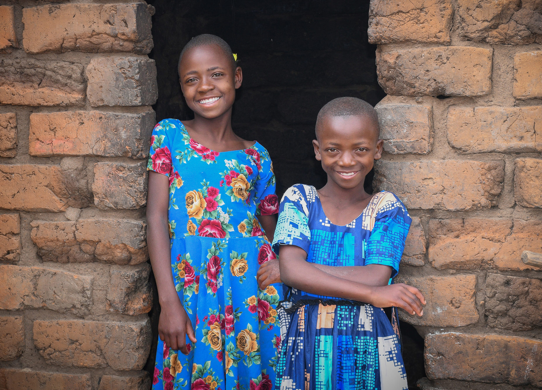 Tanzanie filles souriantes