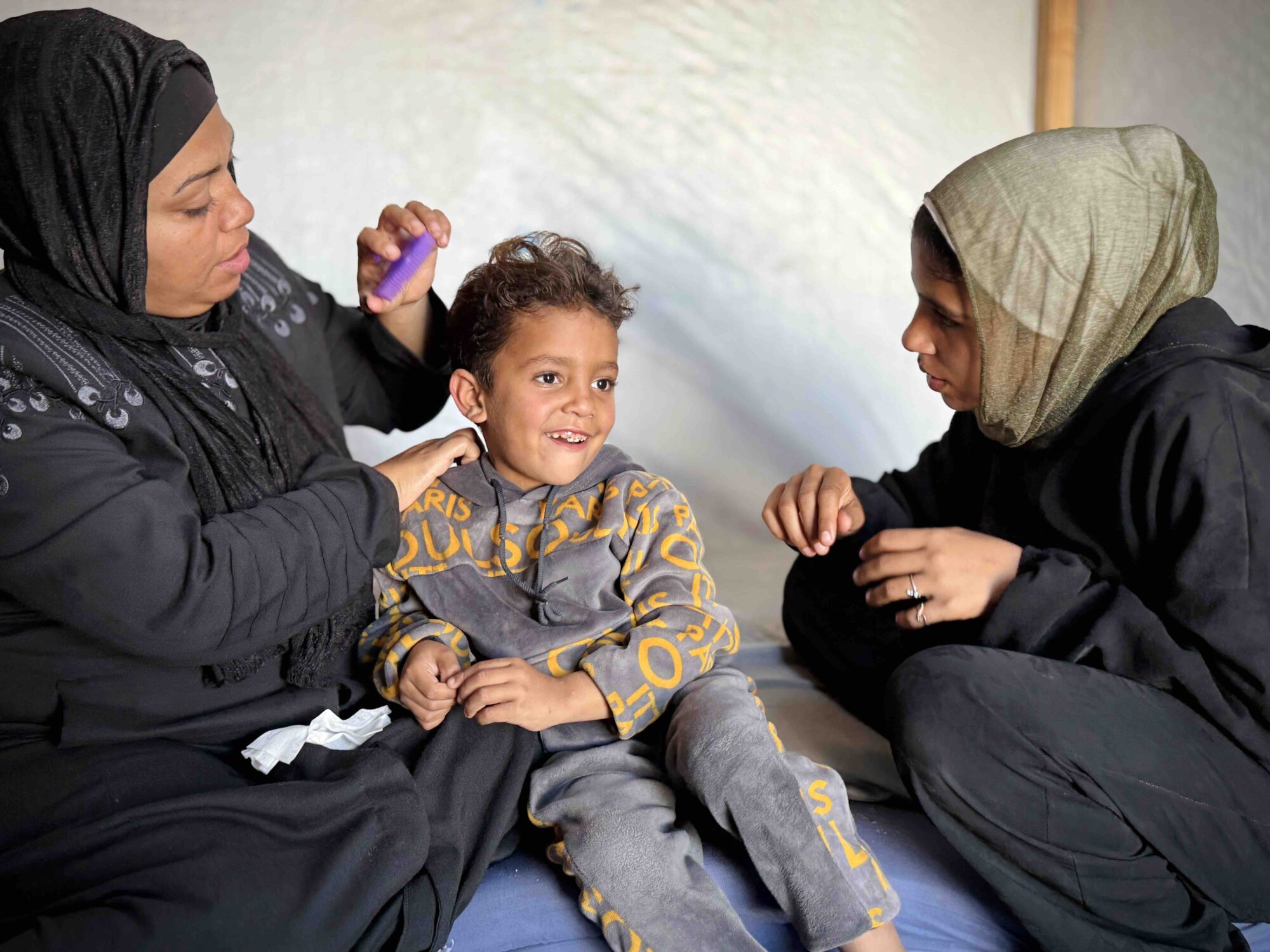 Enfant de Gaza - ONG Plan International France