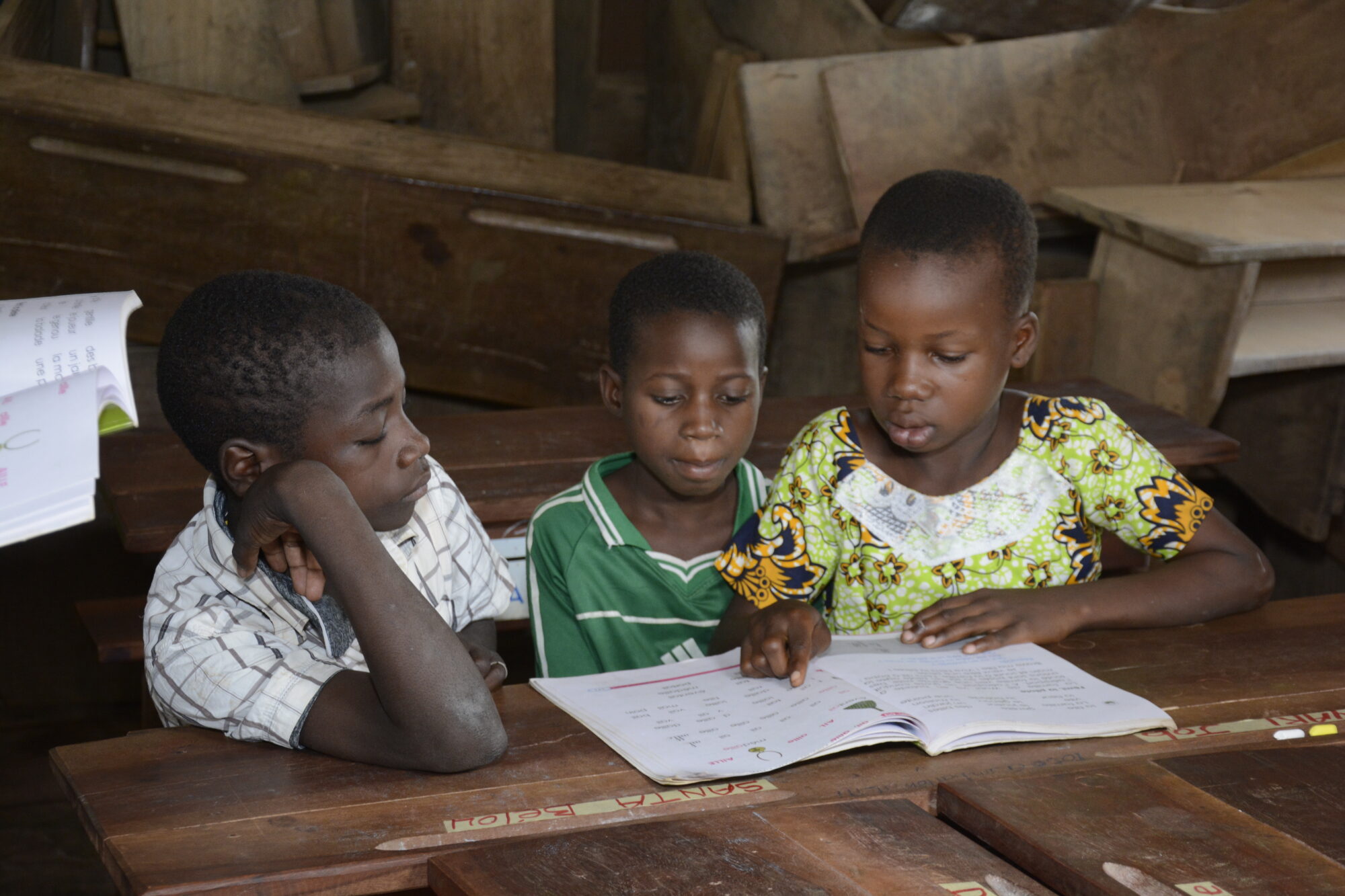 Bénin 3 élèves